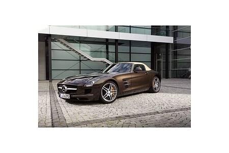 Mercedes-Benz SLS mit speziellem AMG-Sportfahrwerk
