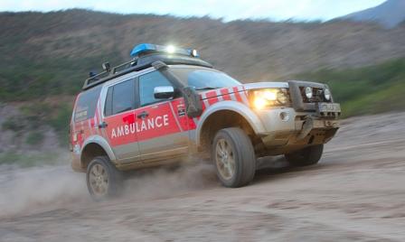 Land Rover Ambulanz