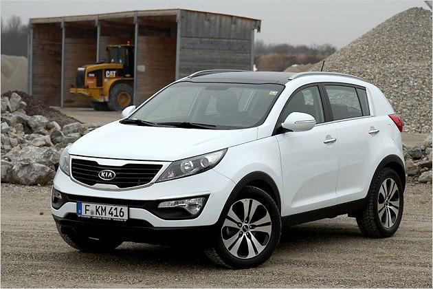 Schicke Erscheinung: Das Außen-Design des Sportage weiß zu gefallen