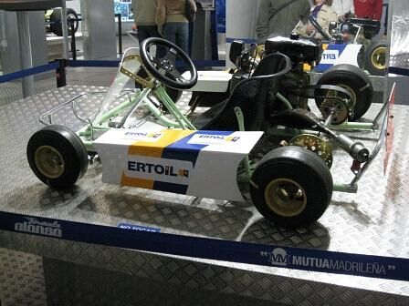 Das erste Kart von Fernando Alonso