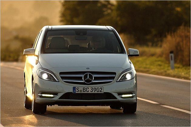 Das Tagfahrlicht im Stoßfänger ist serienmäßig