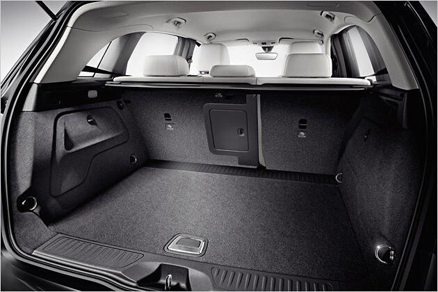 Ins B-Klasse-Heck passen mindestens 486 Liter