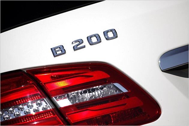 Die Zahl täuscht: Der B 200 CDI holt seine Kraft aus 1,8 Liter Hubraum