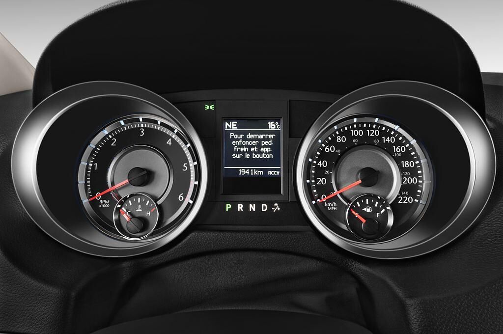 Lancia Voyager (Baujahr 2013) - 5 Türen Tacho und Fahrerinstrumente