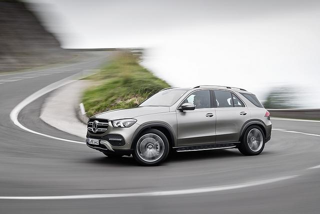 Mercedes GLE 2019 - Luftfederung und eABC
