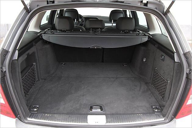 Der Kofferraum fasst 485 Liter