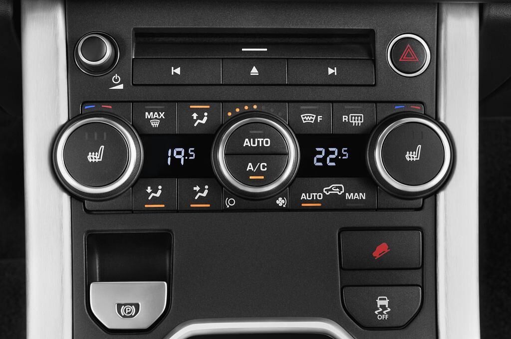 Land Rover Range Rover Evoque Coupe (Baujahr 2012) Prestige 3 Türen Temperatur und Klimaanlage