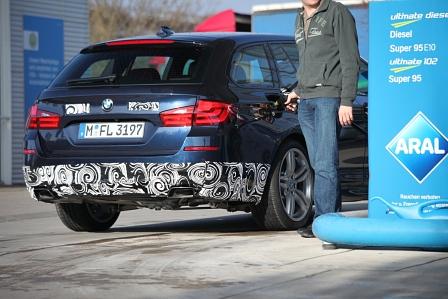 BMW M 550d xDrive auf geheimer Versuchsfahrt