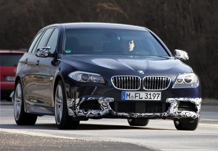 BMW M 550d xDrive auf geheimer Versuchsfahrt