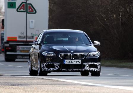 BMW M 550d xDrive auf geheimer Versuchsfahrt