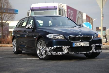 BMW M 550d xDrive auf geheimer Versuchsfahrt
