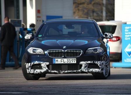 BMW M 550d xDrive auf geheimer Versuchsfahrt