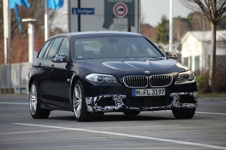 BMW M 550d xDrive auf geheimer Versuchsfahrt