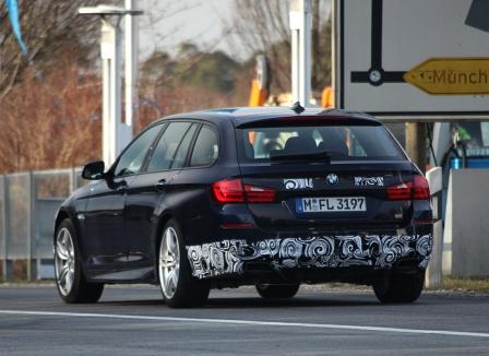 BMW M 550d xDrive auf geheimer Versuchsfahrt