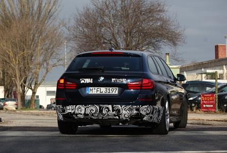 BMW M 550d xDrive auf geheimer Versuchsfahrt