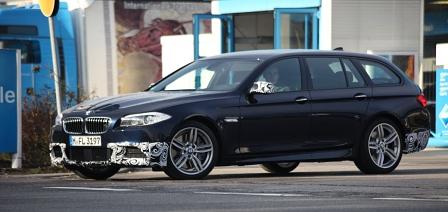 BMW M 550d xDrive auf geheimer Versuchsfahrt