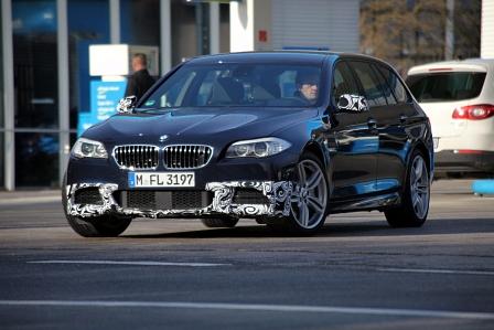 BMW M 550d xDrive auf geheimer Versuchsfahrt
