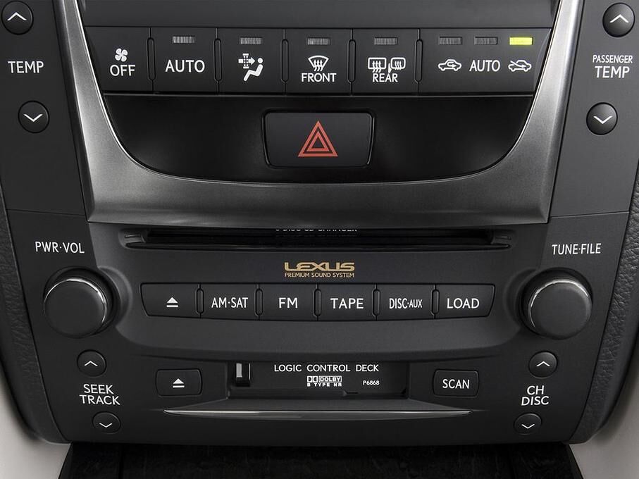 Lexus GS (Baujahr 2010) 350 4 Türen Temperatur und Klimaanlage