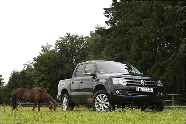 Pferde-Stärken: Den VW Amarok 2.0 BiTDI treiben 163 PS an