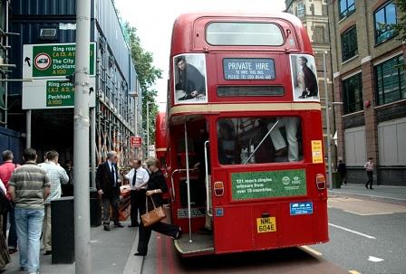 Routemaster Doppeldeckerbus in London