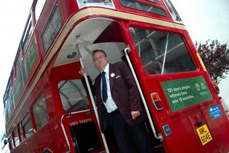 Routemaster Doppeldeckerbus in London
