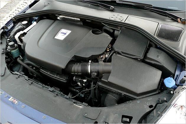 Der Fünfzylinder-Turbodiesel des V60 D3 leistet 163 PS