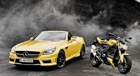 AMG und Ducati - Heiße Öfen