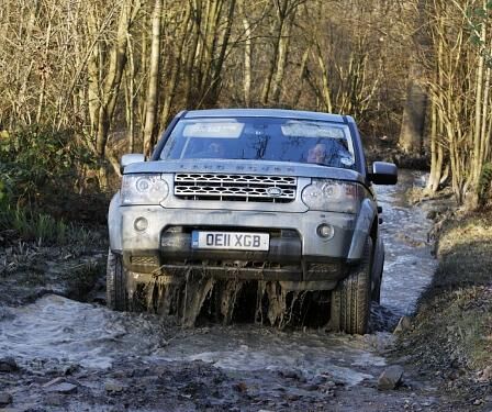 50 Jahre Land Rover Testgelände Eastnor Castle / Range Rover