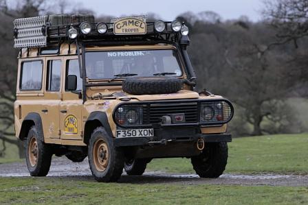 Land Rover Defender - 50 Jahre Land Rover Testgelände Eastnor Castle
