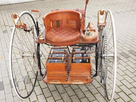 Ayrton  Perry Elektroauto von 1881