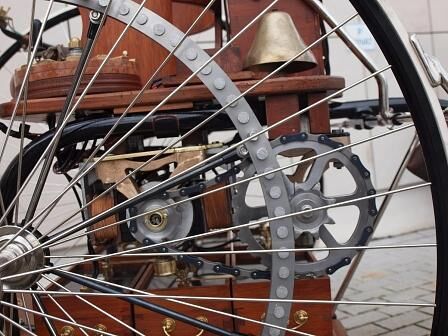 Ayrton  Perry Elektroauto von 1881