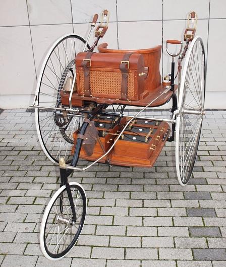 Ayrton  Perry Elektroauto von 1881