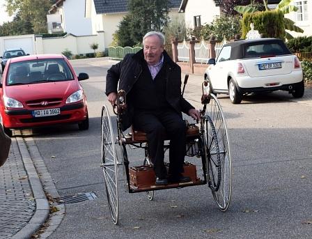 Ayrton  Perry Elektroauto von 1881