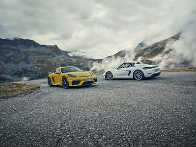 Fahrbericht: Porsche 718 Cayman GT4/Spyder - Wieder mit Sechszylinder