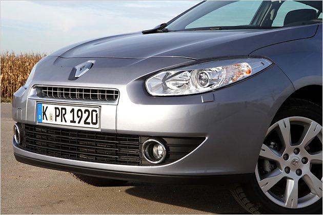 Sportlich geschnittene Frontpartie