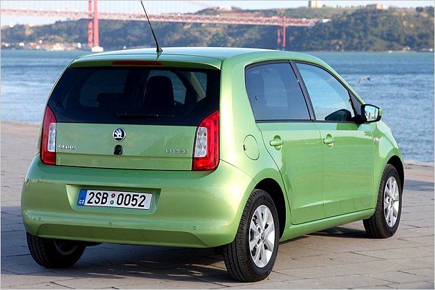 Hinten hat der Citigo nur Ausstellfenster - beim Drei- wie beim Fünftürer