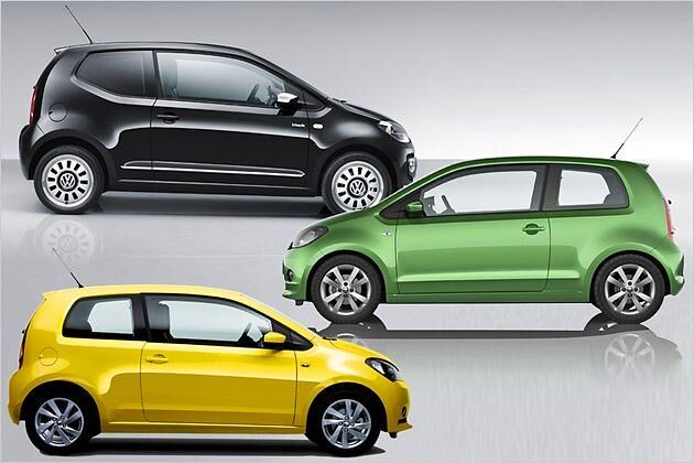 Alle drei Autos gibt es als Dreitürer (Bild) und Fünftürer