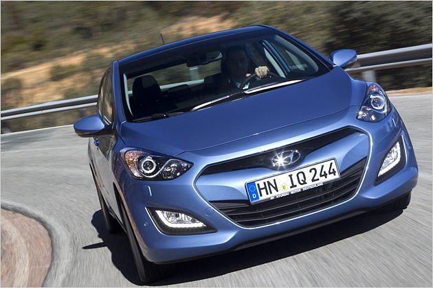 Das Design hat Hyundai vom größeren i40 übernommen