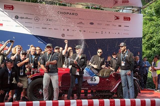Mille Miglia 1. Platz