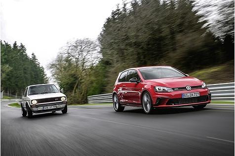 40 Jahre auseinander: VW Golf I GTI und der neue Clubsport S.