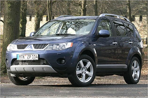 Der neue Mitsubishi Outlander 2.0 DI-D Instyle. Vorerst nur mit Dieselmotor von VW