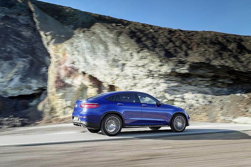 Mercedes GLC Coupé - acht Zentimeter länger als der GLC
