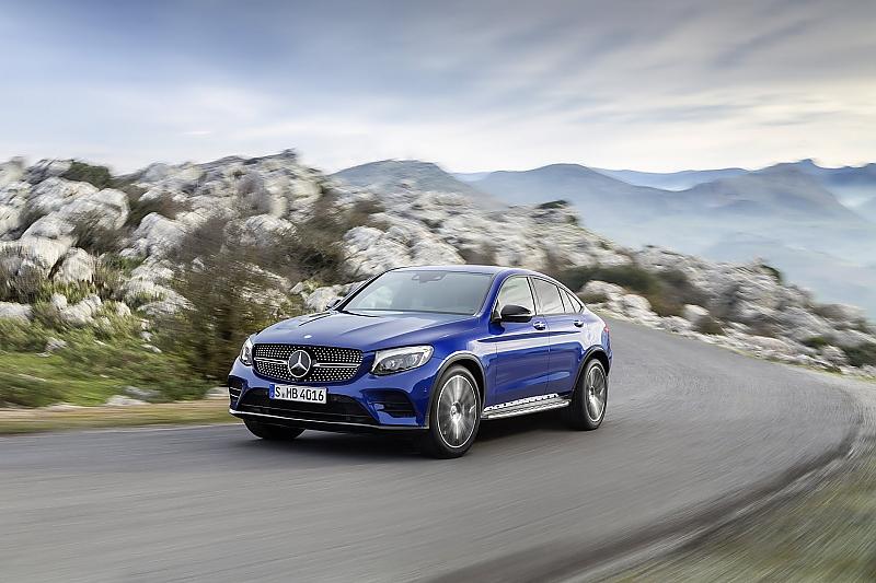 Mercedes GLC Coupé - die Front im bekannten GLC-Design