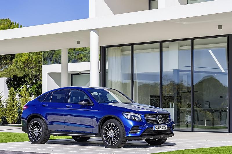 Mercedes GLC Coupé - seine Weltpremiere feiert er auf der New York Motorshow