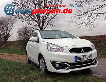 Mitsubishi lud uns ein, um uns das aktuelle Facelift des günstigen Space Star zu präsentieren. Die neue, sportliche Front fällt sofort ins Auge und gefällt.