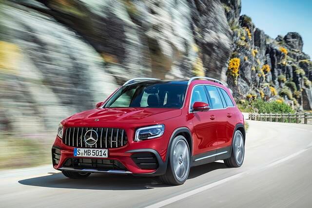 Der Mercedes GLB bietet Platz für bis zu sieben Passagiere