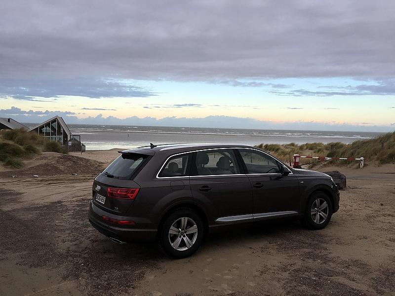 Audi Q7 3.0 TDI Quattro - der Radstand beträgt 2,99 Meter