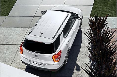 Optional gibt es eine Reling auf dem Dach