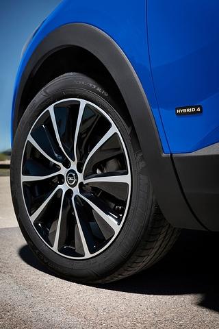 Die Felgen sind strömungsgünstig ausgelegt