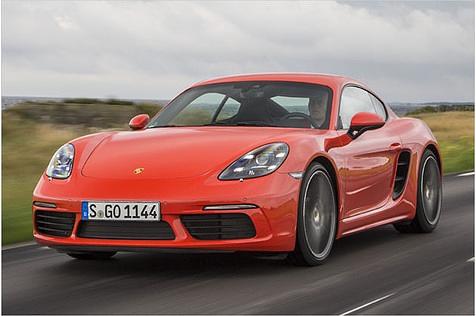 Der neue Porsche 718 Cayman kommt mit einem Vierzylinder-Boxermotor samt Turboaufladung